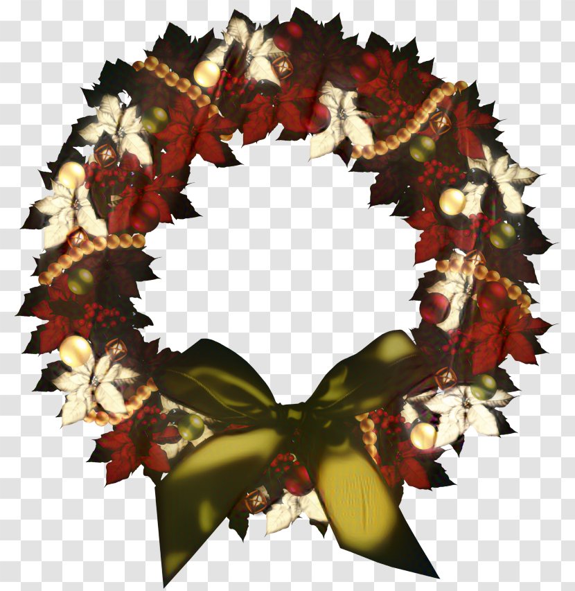 Wreath Leaf Christmas Day Ornament Transparent PNG