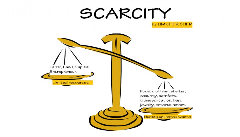 Scarcity Microeconomics Economic Problem Clip Art - Need - Picture Of Can Goods Transparent PNG