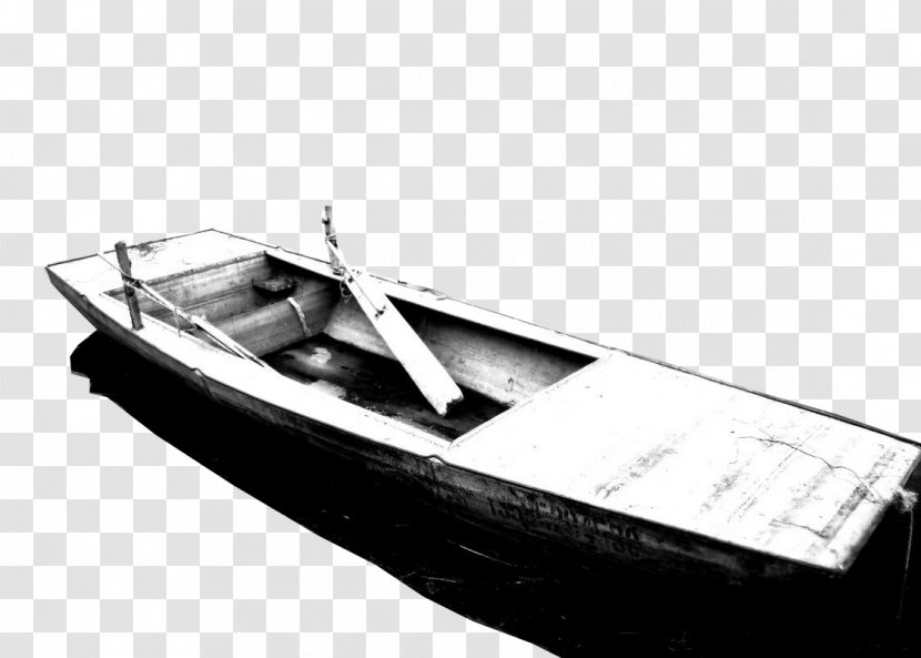 Watercraft Boat Skiff - Inflatable - Dark Black Transparent PNG