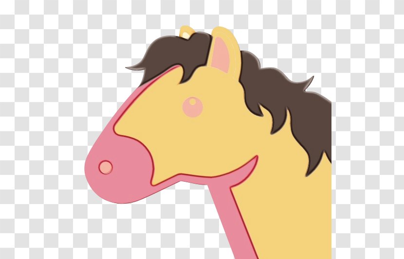 Pony Emoji - Livestock - Mane Transparent PNG