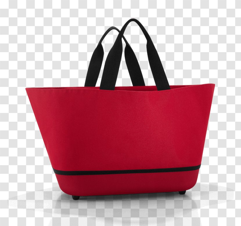 Reisenthel Shopping Basket Bag Cart - Red Transparent PNG