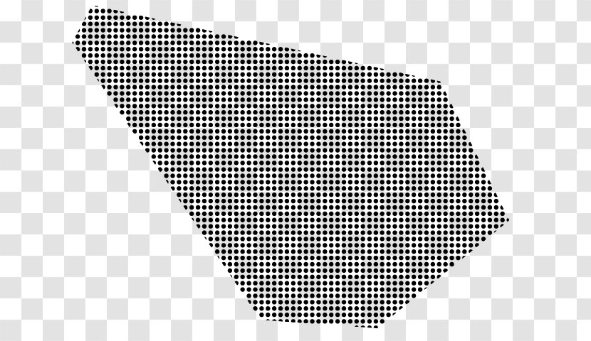 Symmetry Mesh Point Pattern - White - Angle Transparent PNG