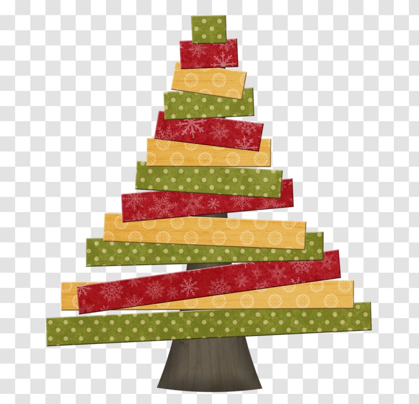 Paper Christmas Tree Clip Art Color - Ornament Transparent PNG