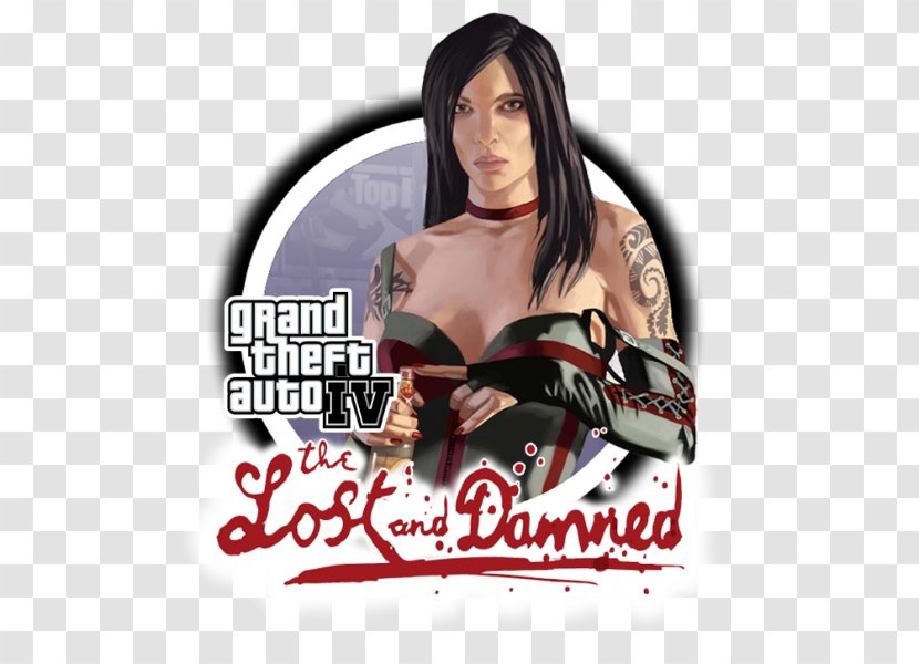 Grand Theft Auto IV: The Lost And Damned PlayStation 3 Poster Graphics Blood - Liberty City Stories Transparent PNG