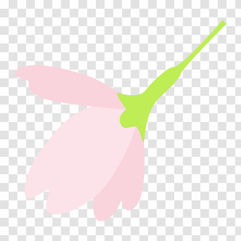 Pink Leaf Plant Wing Clip Art - Logo Flower Transparent PNG