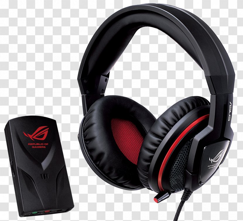 ASUS ROG Orion Headphones PRO Laptop Xbox 360 - Video Game Transparent PNG