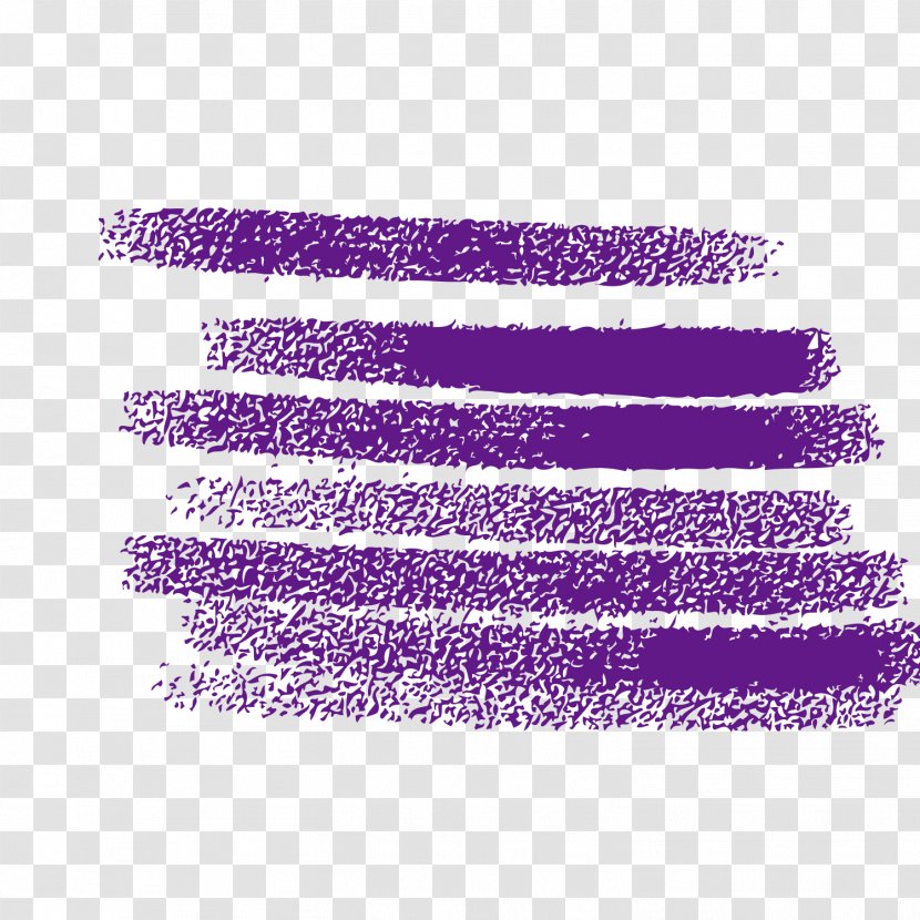 Vector Pattern Material Smear Effect Watercolor Pen - Pink - Violet Transparent PNG