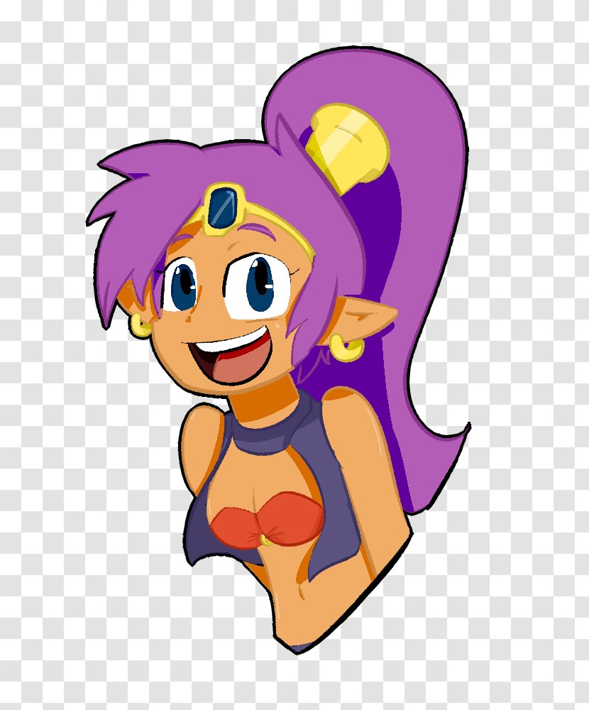 Shantae: Half-Genie Hero DeviantArt InkiCrow - Cartoon - Heart Transparent PNG