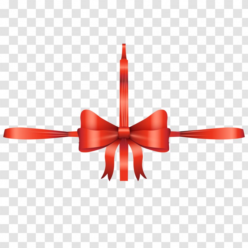 Gift Red Ribbon Designer Box - Parcel - Bow Wrapping Transparent PNG