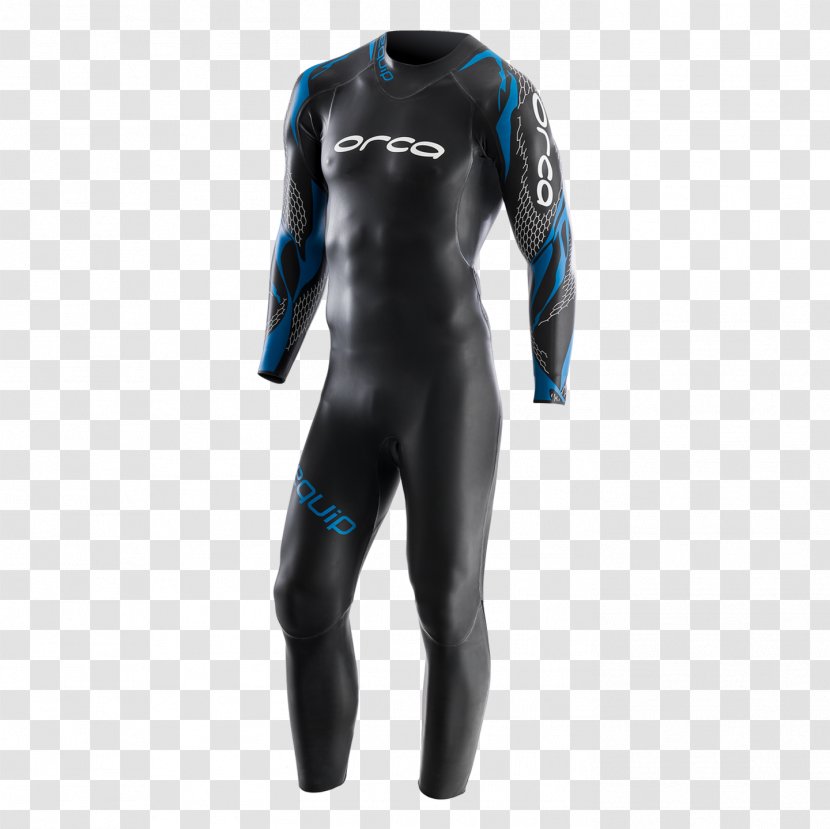 Orca Wetsuits And Sports Apparel Open Water Swimming Triathlon - Sleeve - Suit Transparent PNG