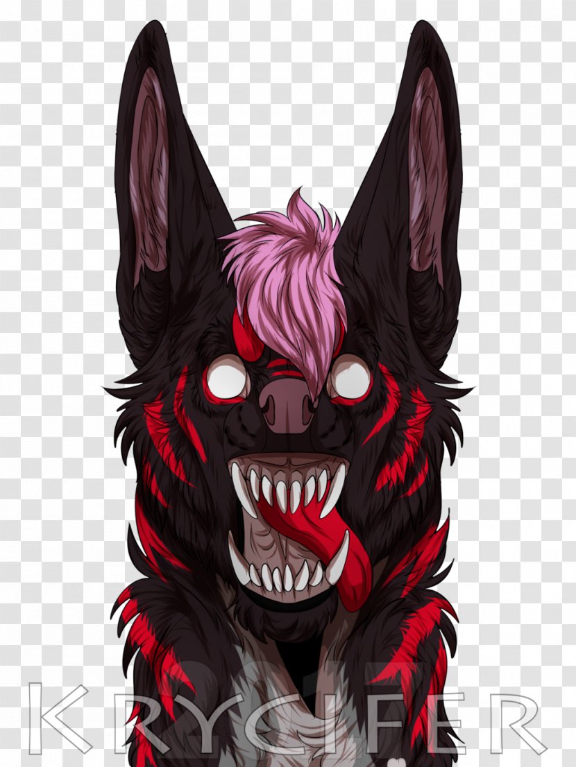 Demon Supervillain Snout Legendary Creature - Hyena Transparent PNG
