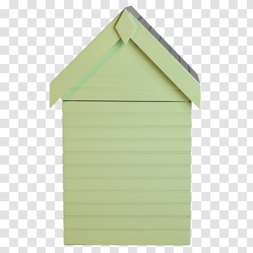 Beach Hut Green Shed House - Box Transparent PNG
