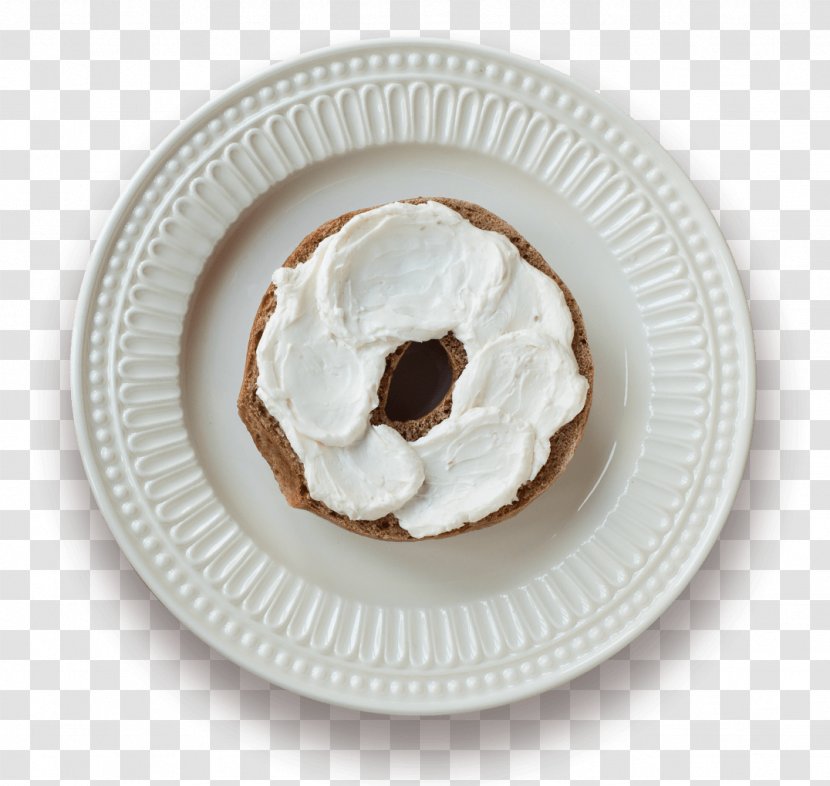 Bagel Cream Cheese Bakery Dish - Baking Transparent PNG