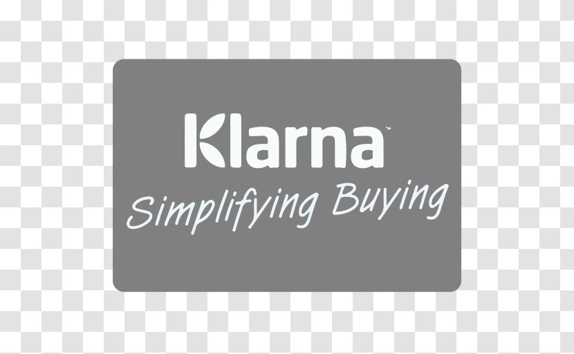 Klarna Logo Business Payment E-commerce - Startup Company Transparent PNG