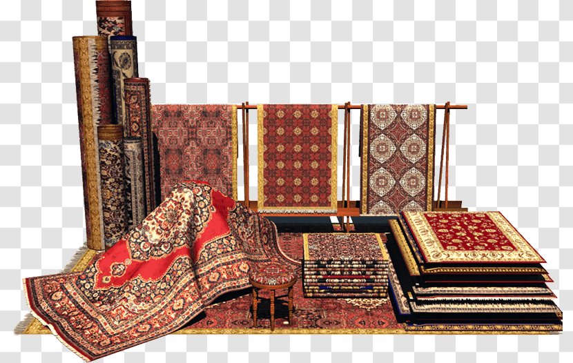 Persian Carpet Machine-Woven Cleaning Pictorial - Flooring Transparent PNG