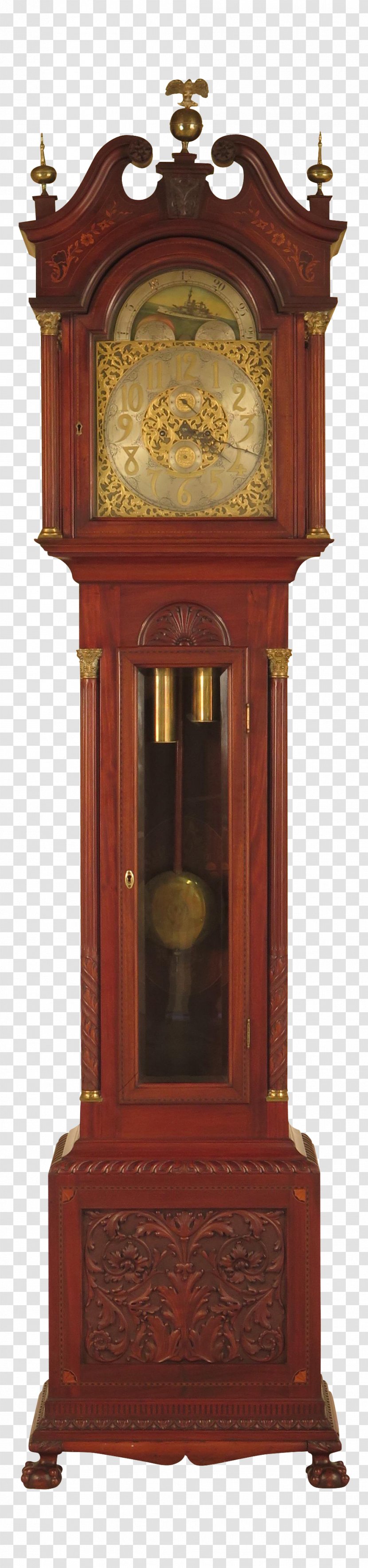 Floor & Grandfather Clocks Furniture Antique Mantel Clock - Alarm Transparent PNG