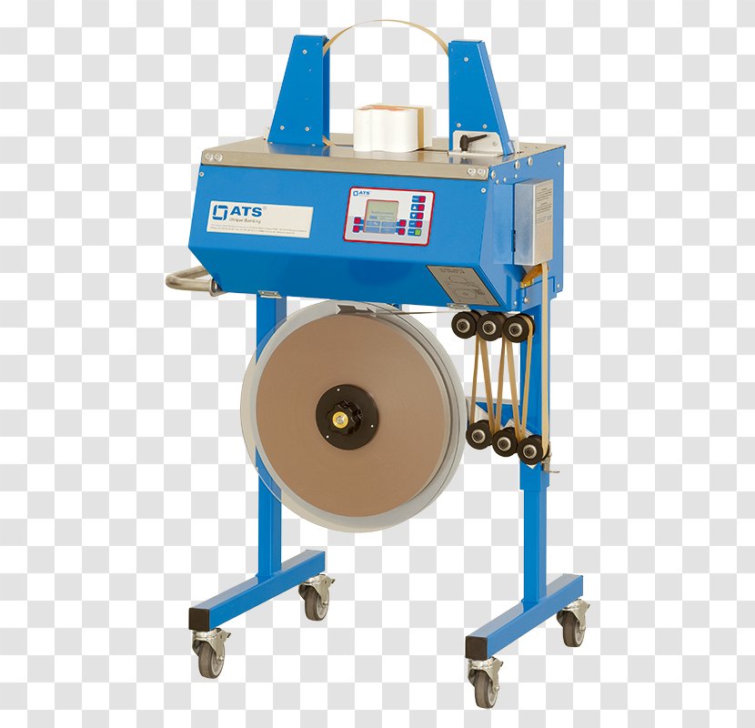 Strapping Machine Paper Packaging And Labeling Welding - Automation - Corrugated Tape Transparent PNG