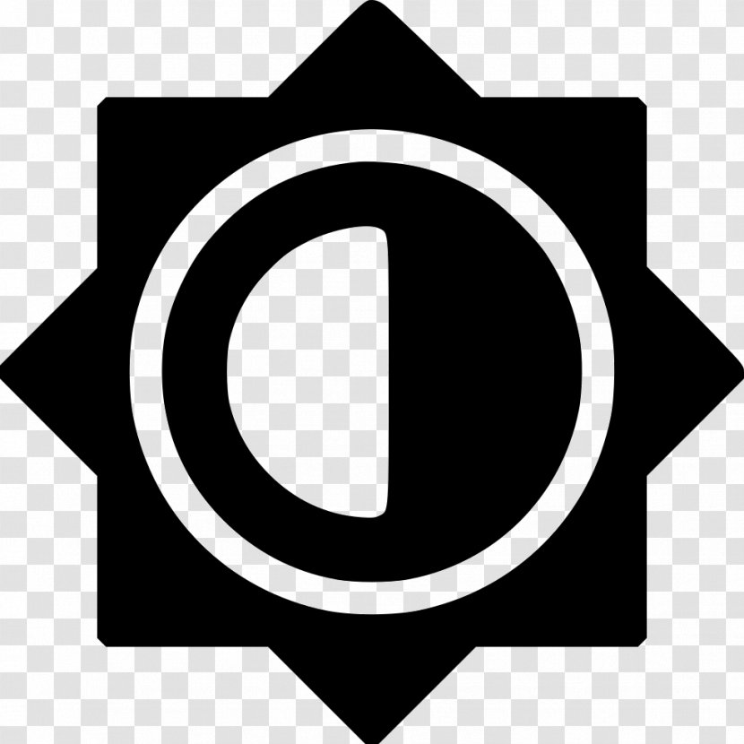 Black And White Logo Brand - Symbol Transparent PNG