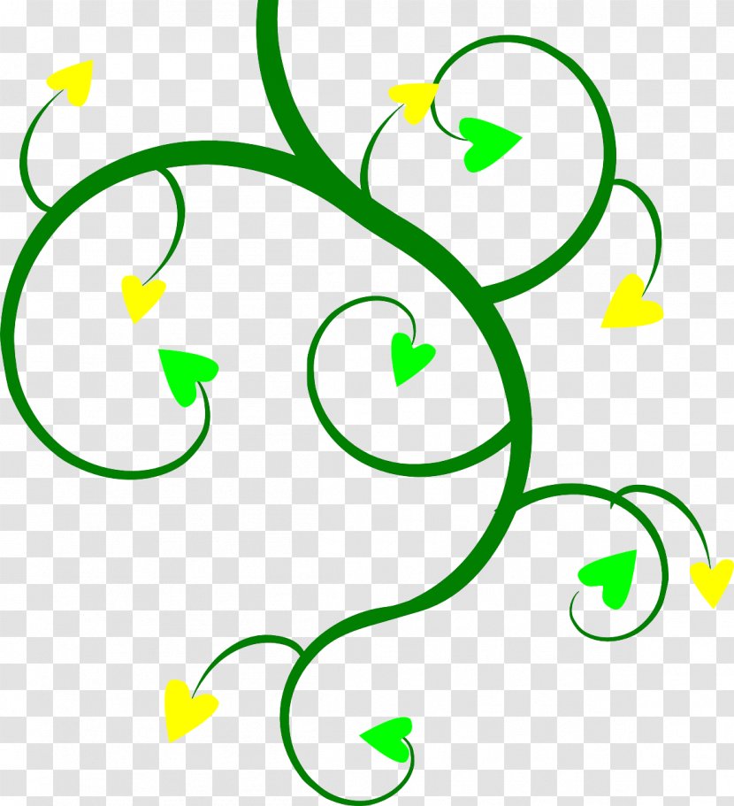 Love Heart Clip Art - Green - Swirls Transparent PNG