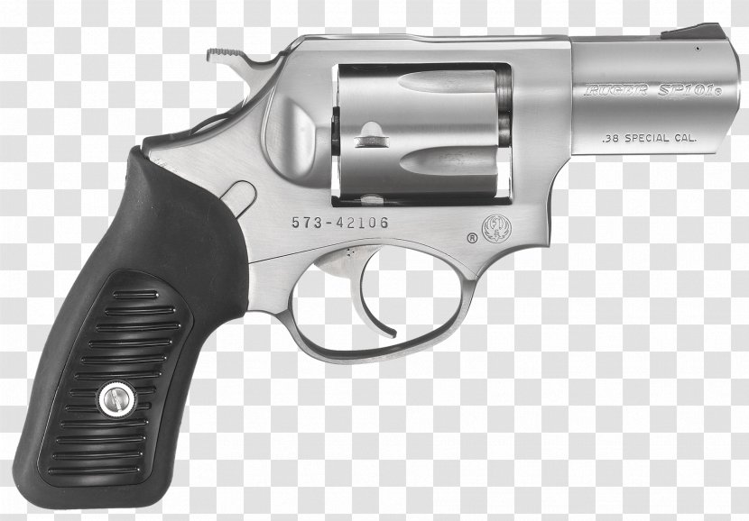 Ruger SP101 .38 Special .357 Magnum Sturm, & Co. Firearm - Weapon - Cartridge Transparent PNG