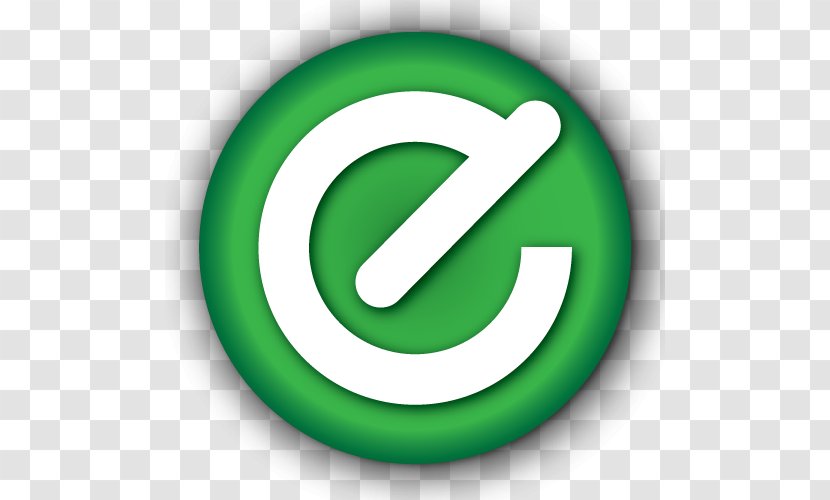 Trademark Logo Green - Text - Design Transparent PNG