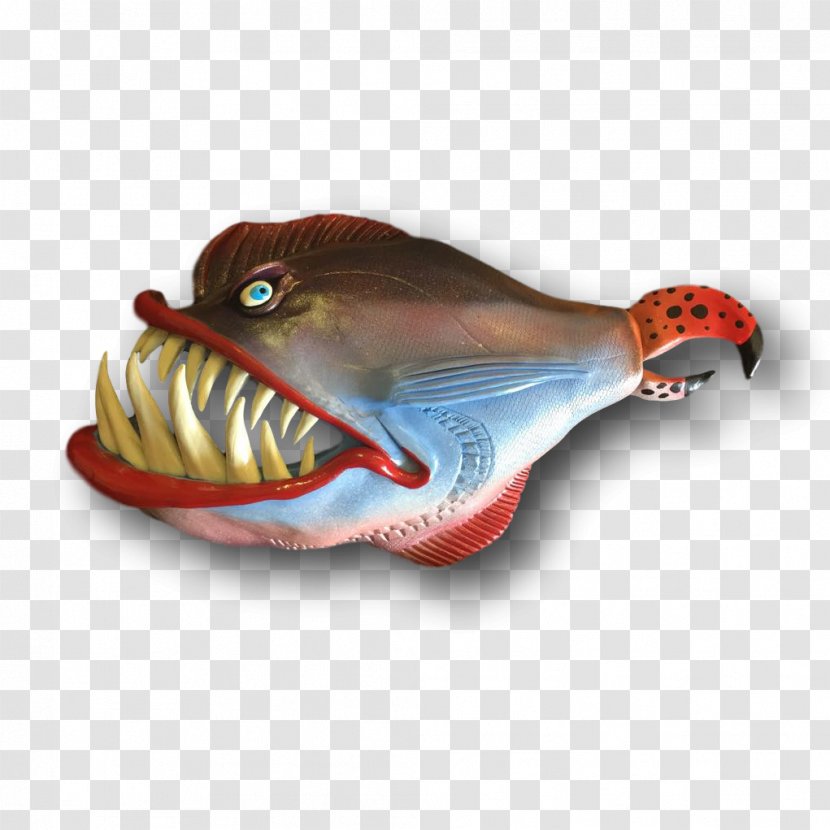 Salmon 09777 Marine Mammal Fish - Seafood - Hand Painted Tail Transparent PNG