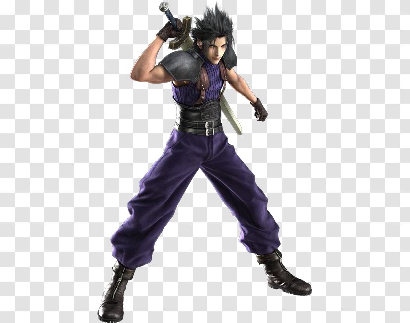 Crisis Core: Final Fantasy VII Before Crisis: Dissidia Zack Fair - Figurine - Clipart Transparent PNG