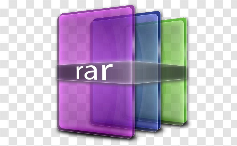 WinRAR File Archiver Archive - Plastic - Purple Transparent PNG