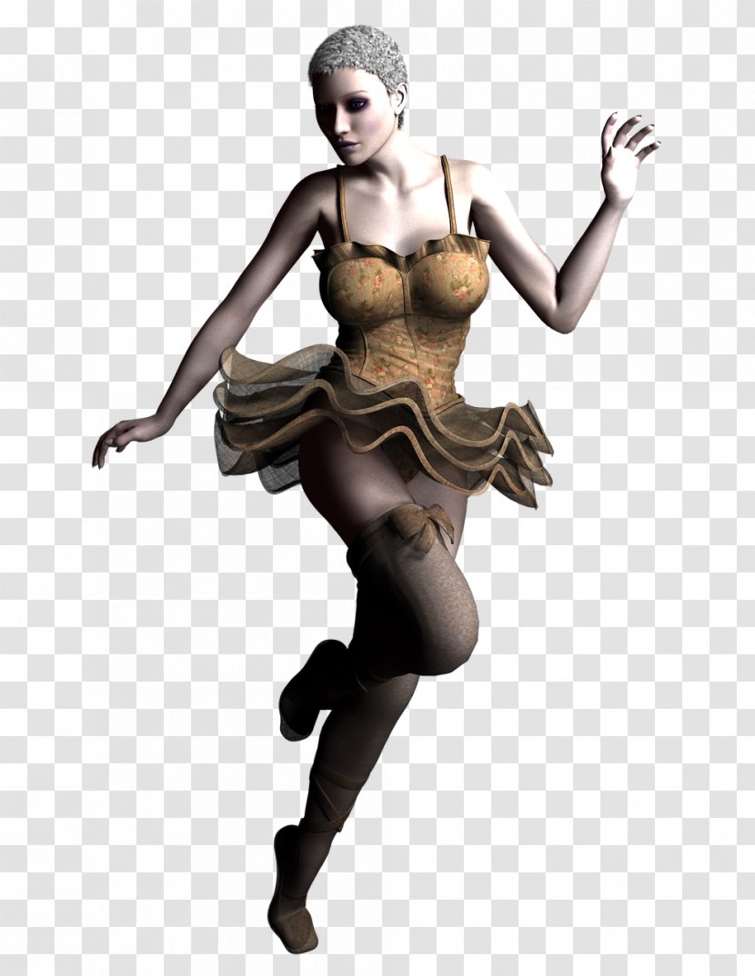 Ballet Dancer Dancing Female - Heart Transparent PNG