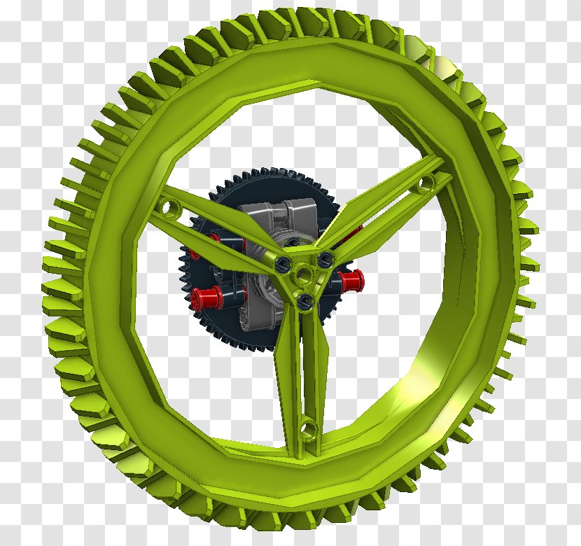 Wheel Tire Lego Exo-Force Spoke - Green - Phonograph Transparent PNG