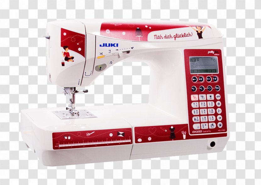 Sewing Machines Juki Exceed HZL-F400 Quilt - Hzlf400 - Pattydoo Transparent PNG