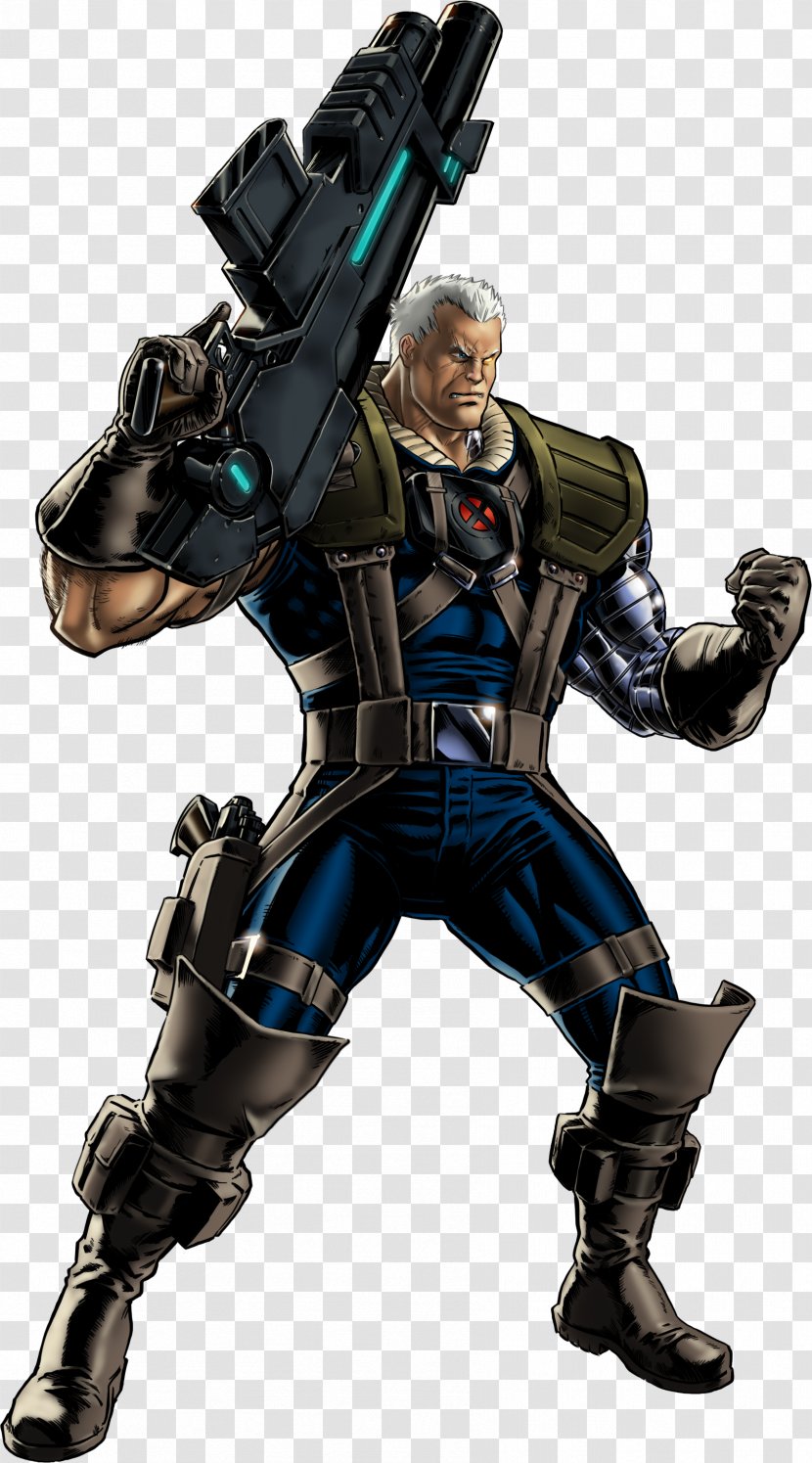 Cable Marvel: Avengers Alliance Deadpool Cyclops Bucky Barnes - MARVEL Transparent PNG