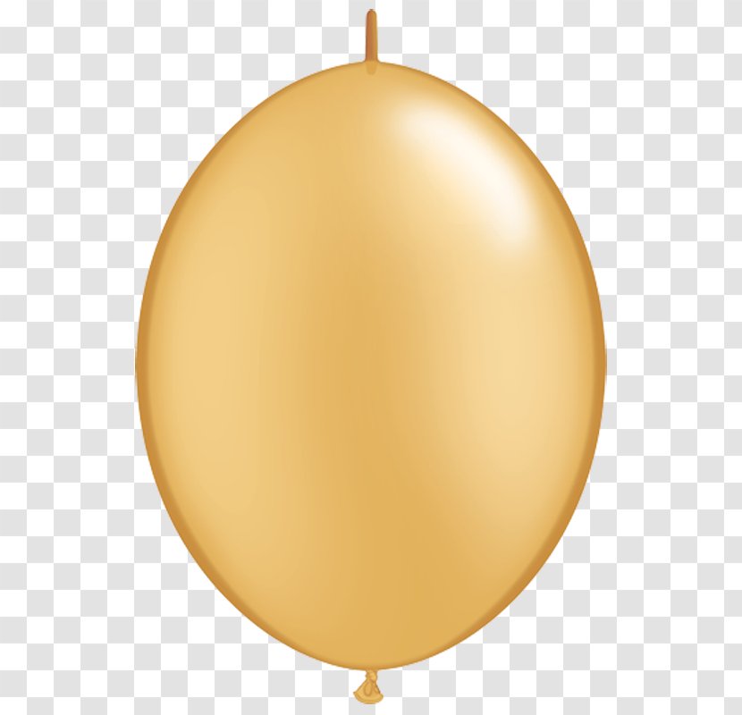 Toy Balloon Party Latex Gold - Thumbnail Transparent PNG