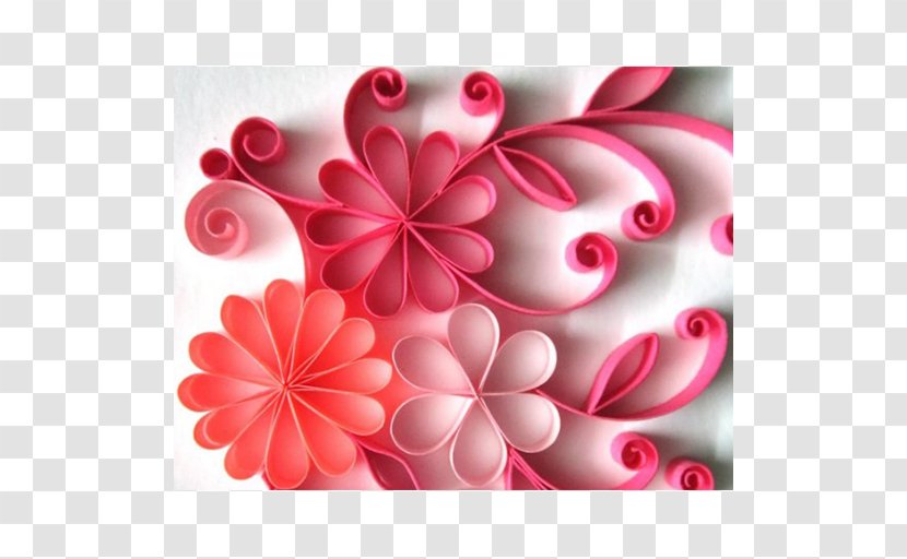Paper Craft Quilling Art - Flower Arranging - Design Transparent PNG