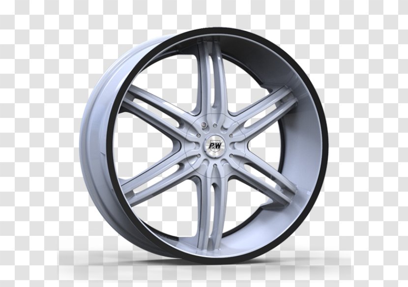 Alloy Wheel Car Spoke Tire Rim - Automotive Design Transparent PNG