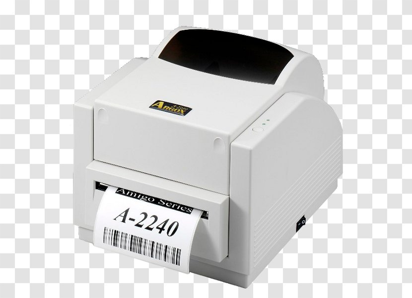 Barcode Label Printer Paper Thermal-transfer Printing Transparent PNG