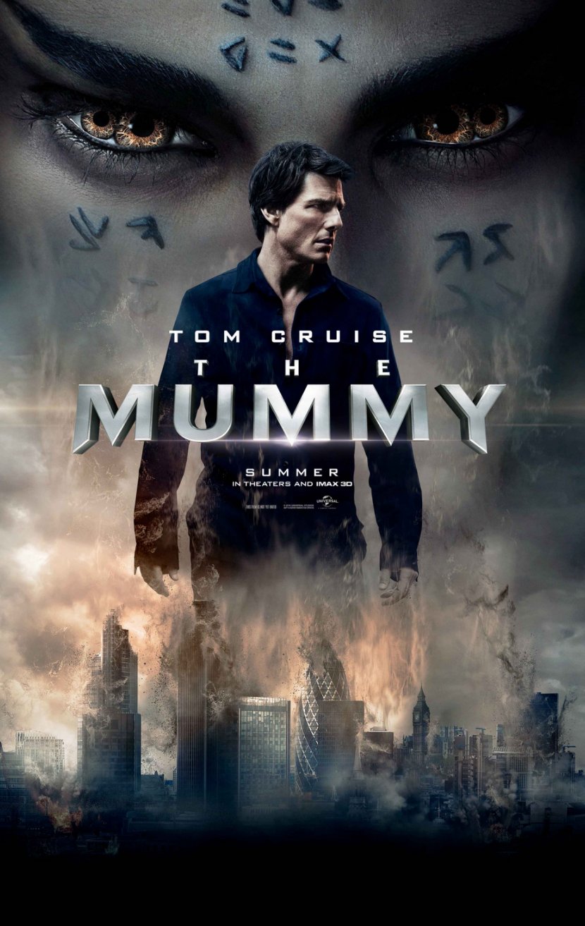 Universal Pictures Film Poster Monsters Cinematic Universe - Phenomenon - Tom Cruise Transparent PNG