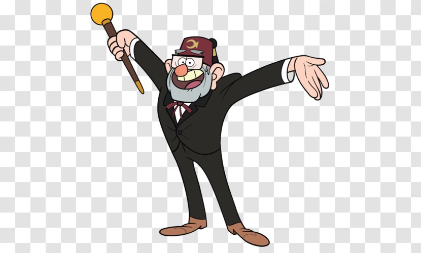 Grunkle Stan Dipper Pines Mabel Bill Cipher Stanford - Hand - Gravity Fall Transparent PNG
