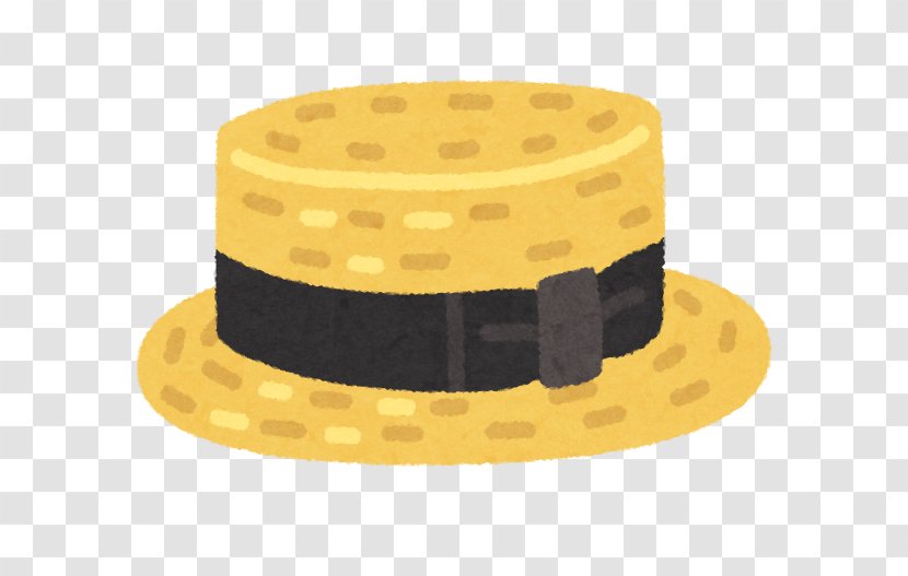 Boater Straw Hat いらすとや Depachika Transparent PNG