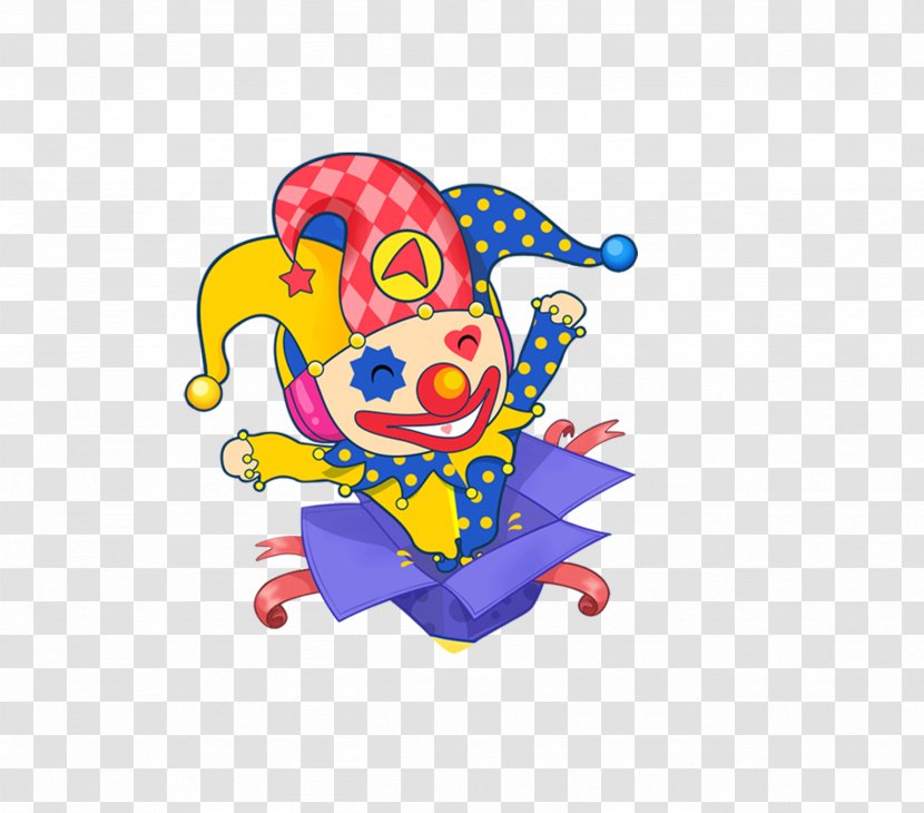 Clown Cartoon - Animated - The In Box Transparent PNG