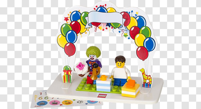 Lego Minifigures LEGO 850791 Minifigure Birthday Set Toy Transparent PNG