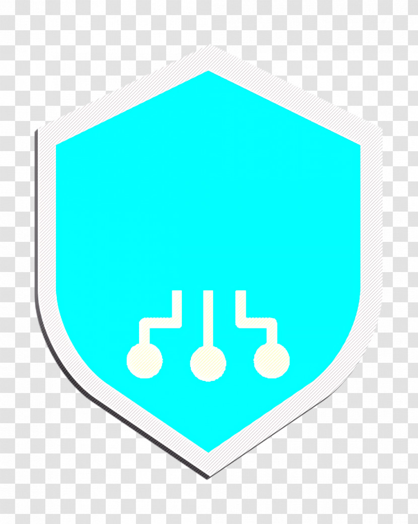 Shield Icon Cyber Icon Transparent PNG