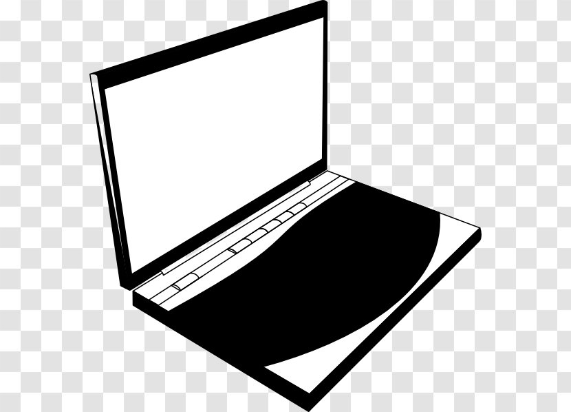 Laptop Computer Monitors Photography Black And White - Hardware - Vector Transparent PNG
