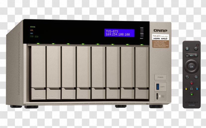Network Storage Systems QNAP TS-809 Pro Turbo NAS Systems, Inc. Television TVS-473 4 Bay Integrated - Electronics - Atenção Transparent PNG