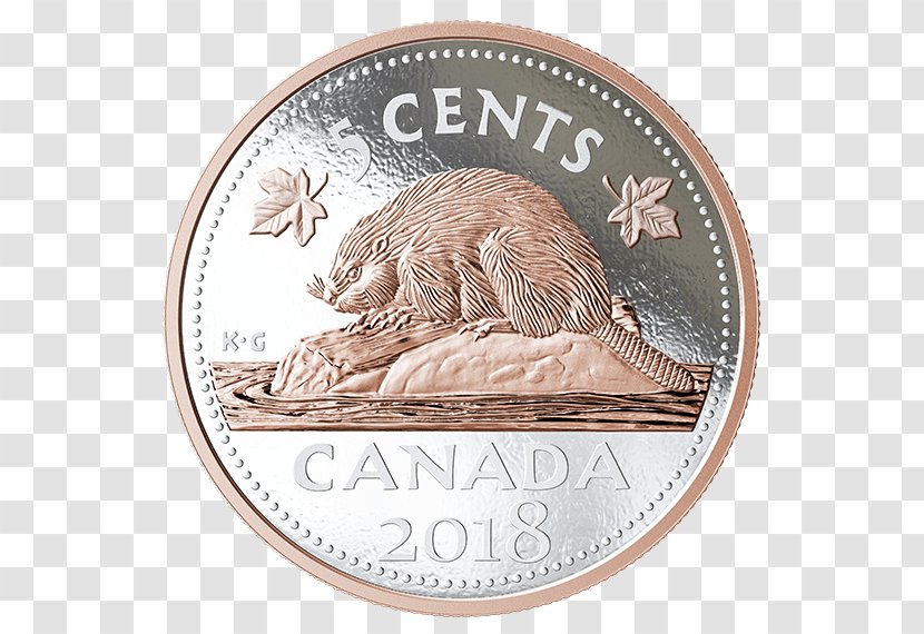 Canada Silver Coin Royal Canadian Mint Nickel Transparent PNG
