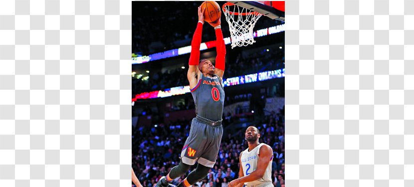 Slam Dunk Basketball Player Championship Moves Competition - Russell Westbrook Transparent PNG
