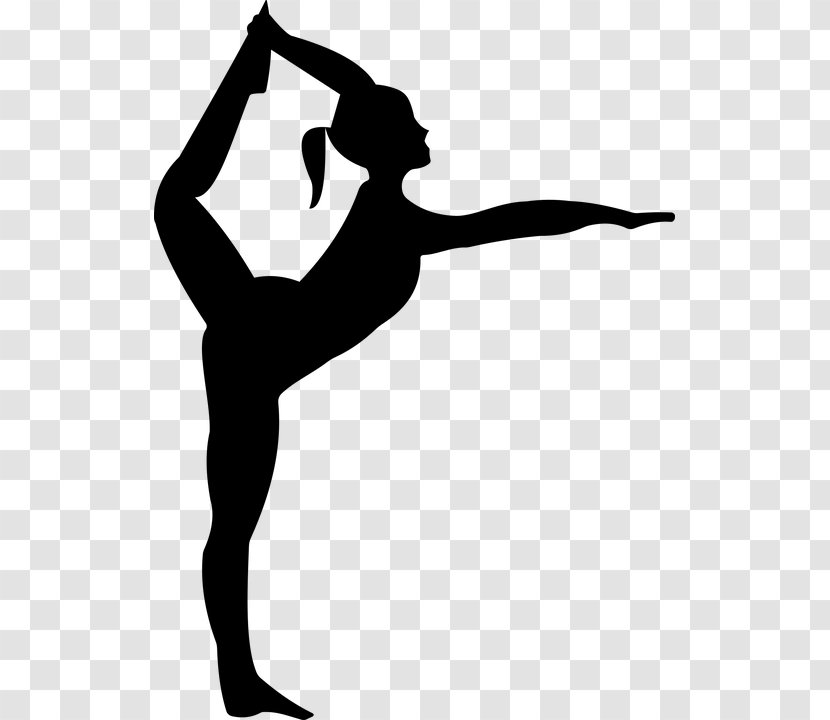 Silhouette Drawing Clip Art - Ballet Dancer - Yoga Clipart Transparent PNG