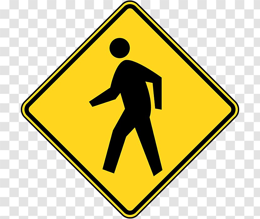 Traffic Sign Road Control Warning - Yellow Transparent PNG