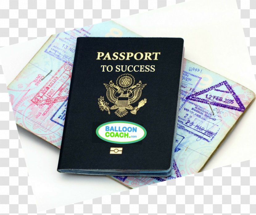 Passport Web Conferencing Balloon Coach Business Location - Identity Document Transparent PNG