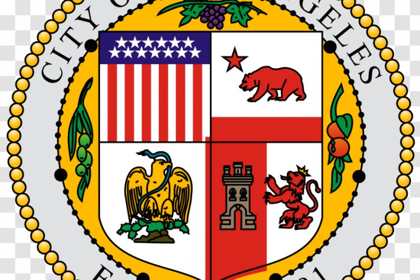 Downtown Los Angeles Seal Of The City Police Department Attorney Council - Art Transparent PNG